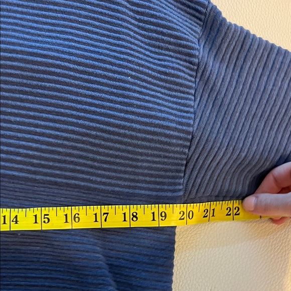 Aerie Blue Half-Zip Sweater - Picture 6 of 6